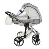 Fluo Individual Mirror White Silver 2in1