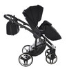 Fluo Individual Satin Black Silver 2in1