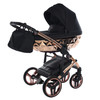 Fluo Individual Mirror Black Rose Gold 2in1