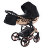 Fluo Individual Mirror Black Rose Gold 2in1