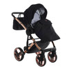 Fluo Individual Mirror Black Rose Gold 2in1