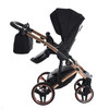 Fluo Individual Mirror Black Rose Gold 2in1