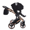 Fluo Individual Mirror Black Rose Gold 2in1