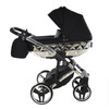 Fluo Individual Mirror Black Silver 2in1
