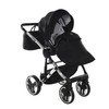 Fluo Individual Mirror Black Silver 2in1