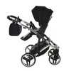 Fluo Individual Mirror Black Silver 2in1