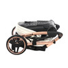 Junama Individual White Rose Gold Pram, Carrycot