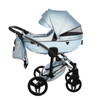Junama S-Class White Pram, Carrycot
