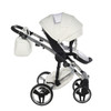 Fluo Individual Mirror White Silver 4in1