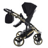Fluo Individual Mirror Black Gold 3in1