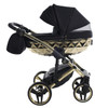 Fluo Individual Mirror Black Gold 3in1