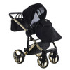 Fluo Individual Mirror Black Gold 3in1