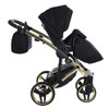 Fluo Individual Mirror Black Gold 3in1