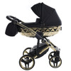 Fluo Individual Mirror Black Gold 3in1