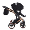 Fluo Individual Mirror Black Rose Gold 4in1