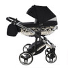 Fluo Individual Mirror Black Silver 3in1