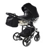 Fluo Individual Mirror Black Silver 4in1