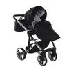 Fluo Individual Mirror Black Silver 4in1