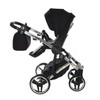 Fluo Individual Mirror Black Silver 4in1