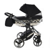 Fluo Individual Mirror Black Silver 4in1