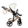 Fluo Individual Satin White Rose Gold 3in1