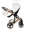 Fluo Individual Satin White Rose Gold 4in1