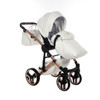 Fluo Individual Satin White Rose Gold 4in1