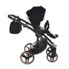 Fluo Individual Satin Black Rose Gold 3in1