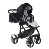 Fluo Individual Satin Black Silver 4in1