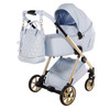 Elegante Art Deco Blue 3in1