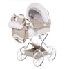 Lulla Beige Doll's Pram