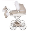 Lulla Beige Doll's Pram