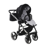 Fluo Individual Mirror Black Silver 4in1