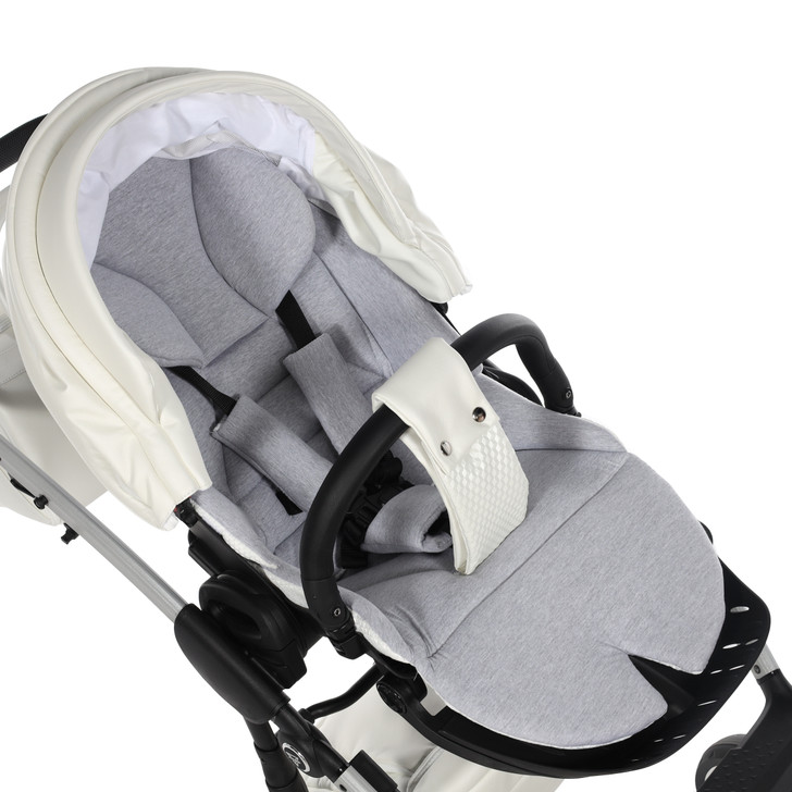 Fluo Individual Satin White Silver 2in1