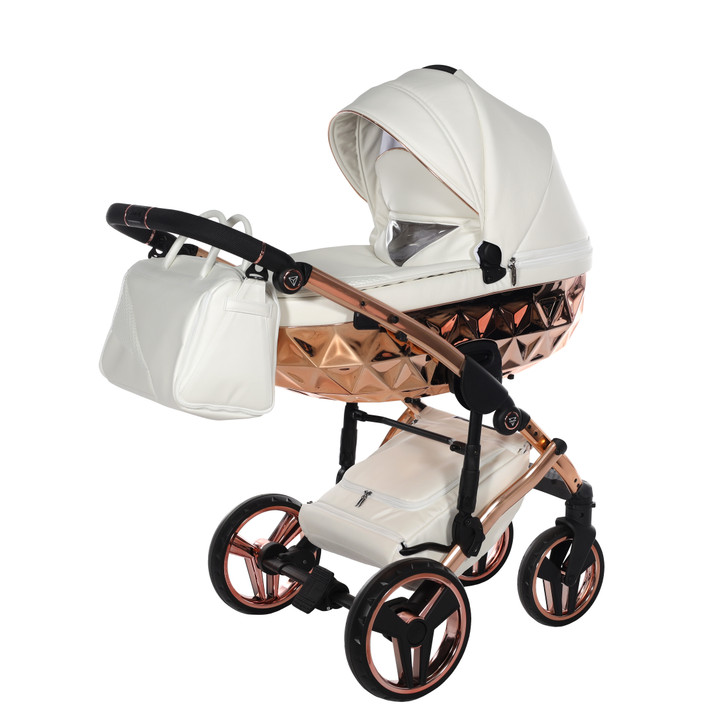 Fluo Individual Mirror White Rose Gold 2in1