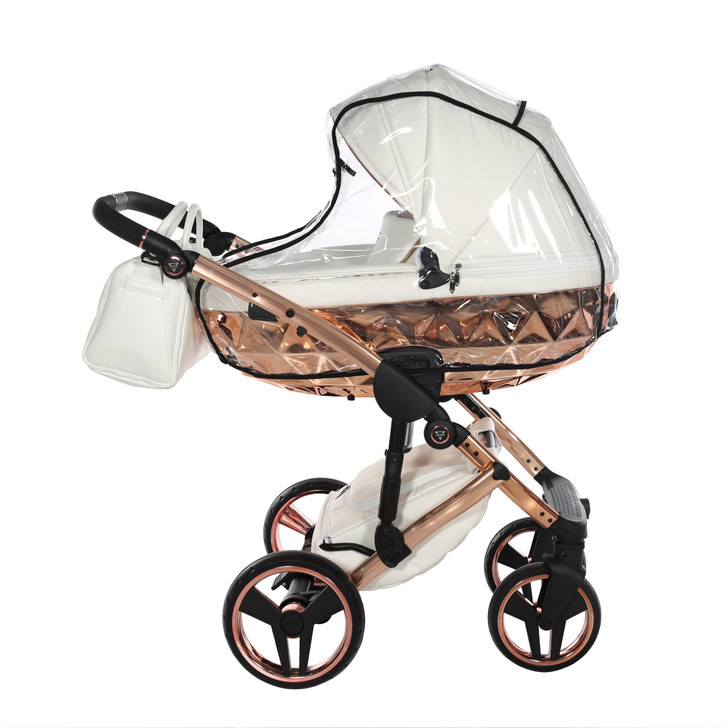Fluo Individual Mirror White Rose Gold 2in1