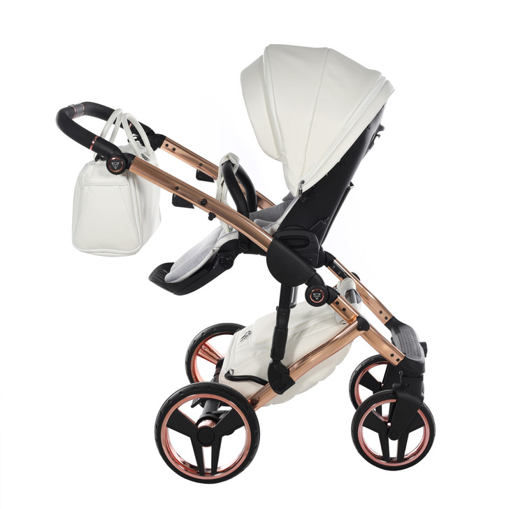 Fluo Individual Mirror White Rose Gold 2in1