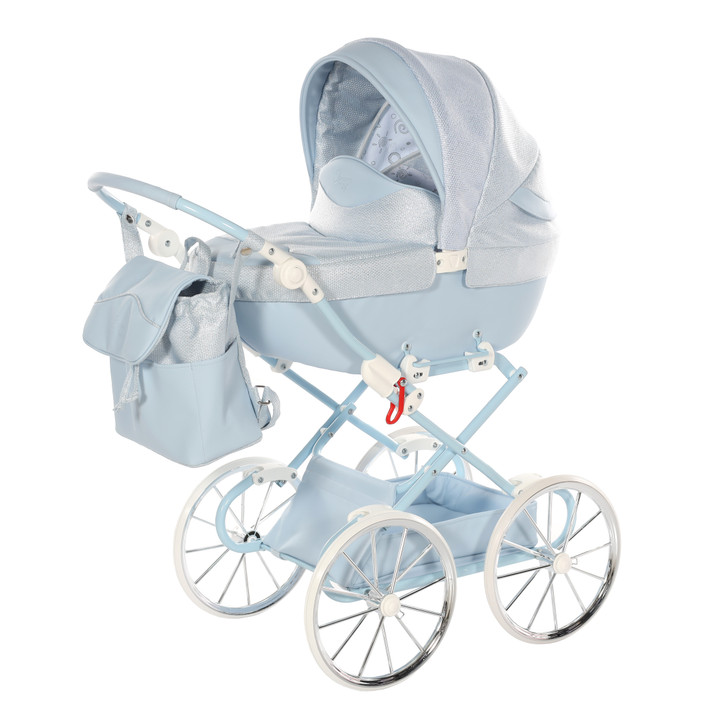 Dolce Blue Doll's Pram