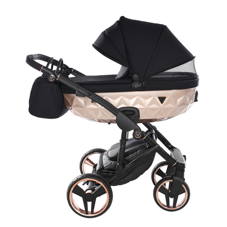 Fluo Individual Satin Black Rose Gold 2in1