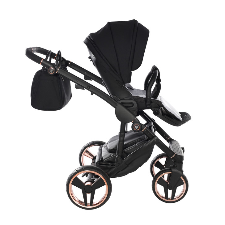 Fluo Individual Satin Black Rose Gold 2in1