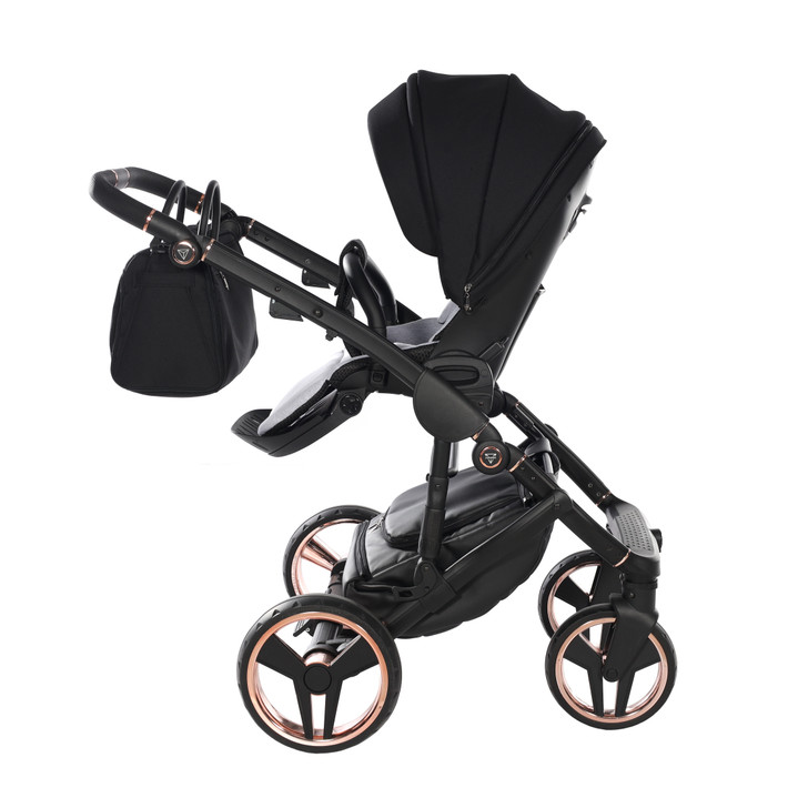 Fluo Individual Satin Black Rose Gold 2in1
