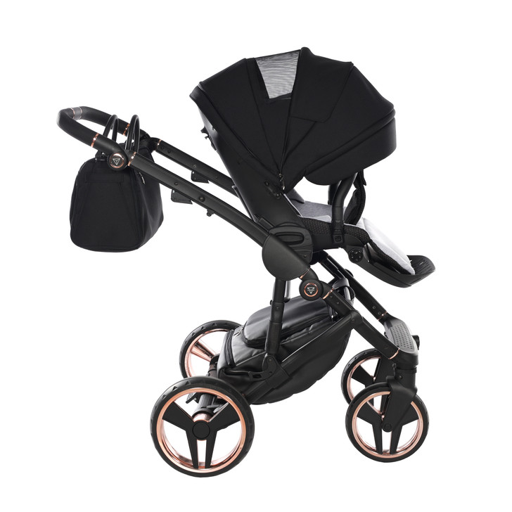 Fluo Individual Satin Black Rose Gold 2in1
