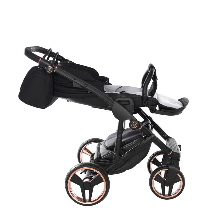 Fluo Individual Satin Black Rose Gold 2in1