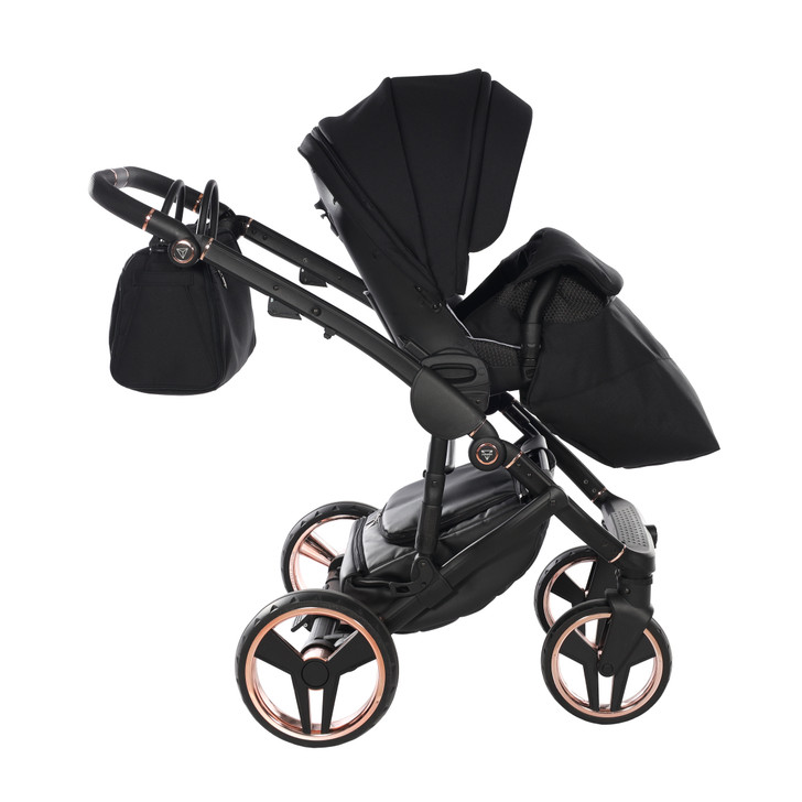 Fluo Individual Satin Black Rose Gold 2in1