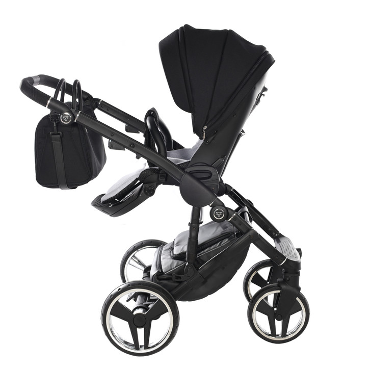 Fluo Individual Satin Black Silver 2in1