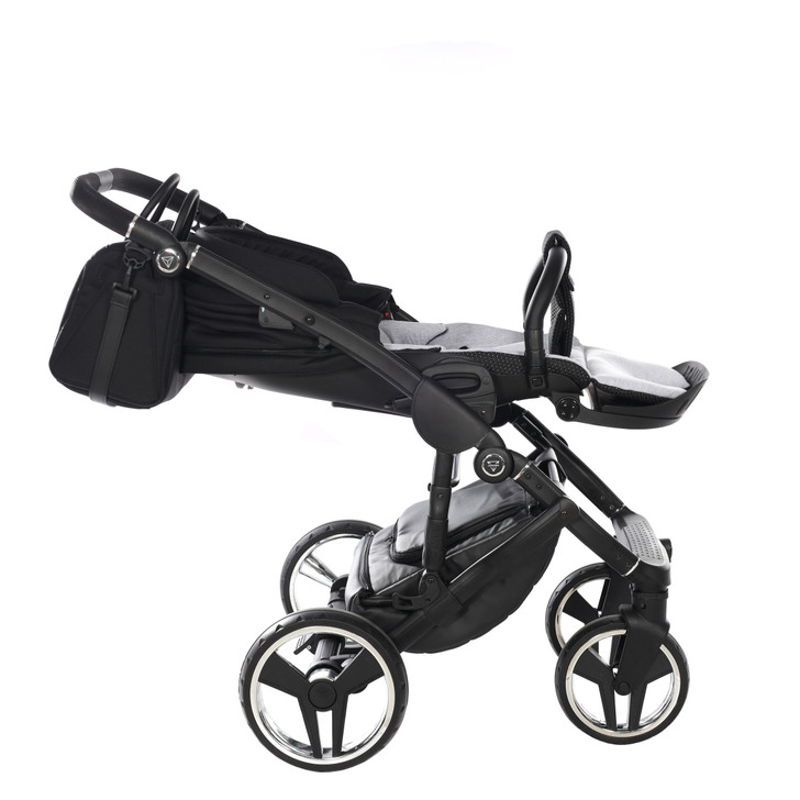 Fluo Individual Satin Black Silver 2in1