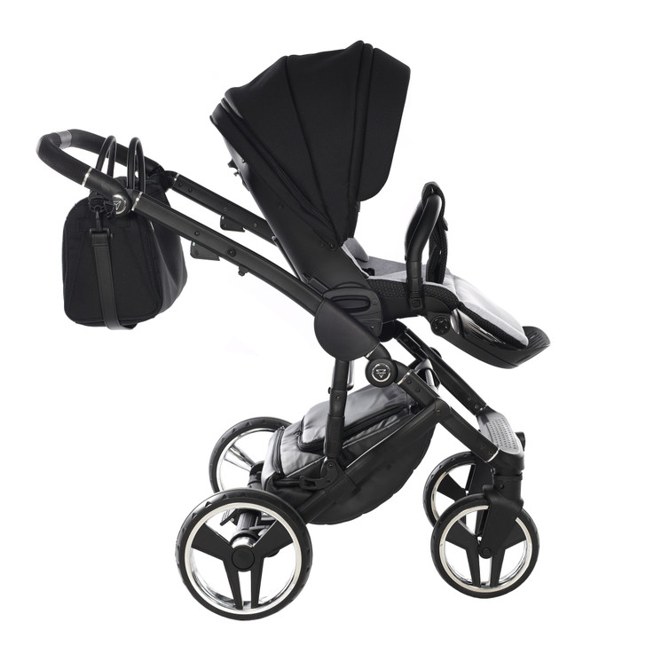 Fluo Individual Satin Black Silver 2in1