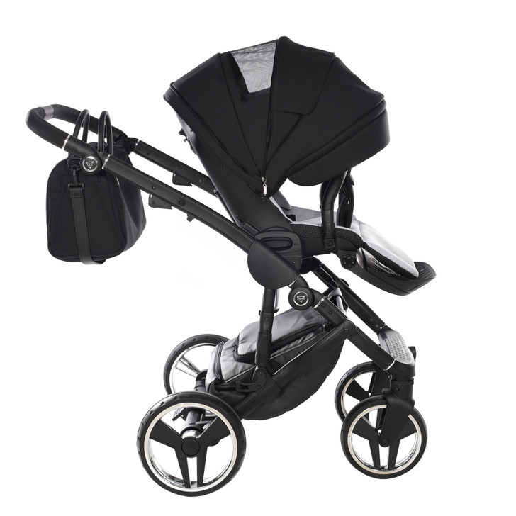 Fluo Individual Satin Black Silver 2in1