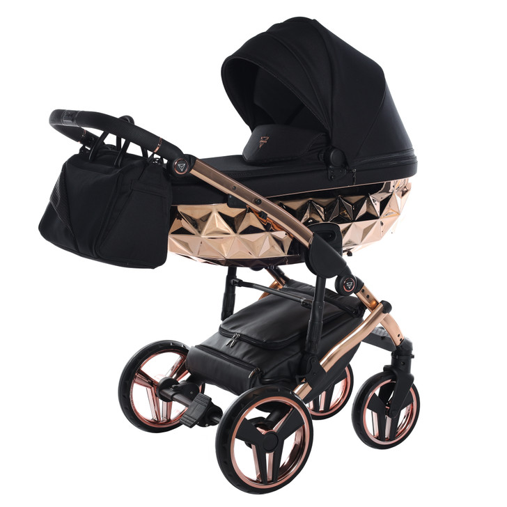 Fluo Individual Mirror Black Rose Gold 2in1