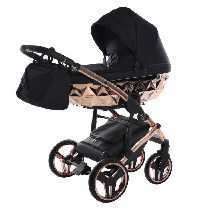 Fluo Individual Mirror Black Rose Gold 2in1